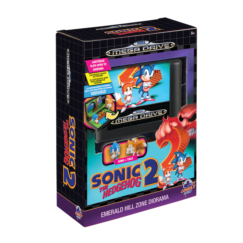 Console Heroes Mega Drive Sonic 2 Oyun