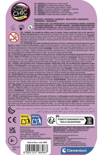 Crazy Chic Tak Git Tırnaklar Kelebek