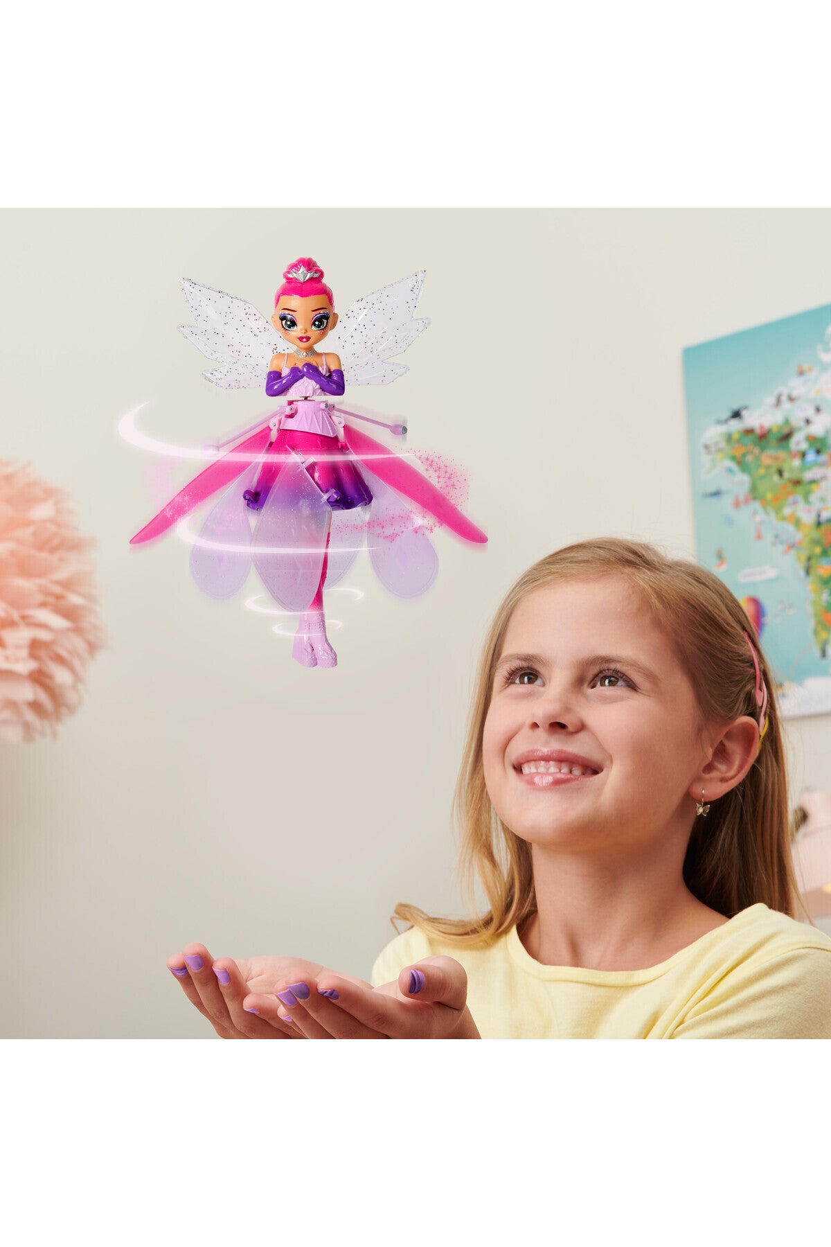 Crystal Flyers İnteraktif Sihirli Uçan Peri 15 cm