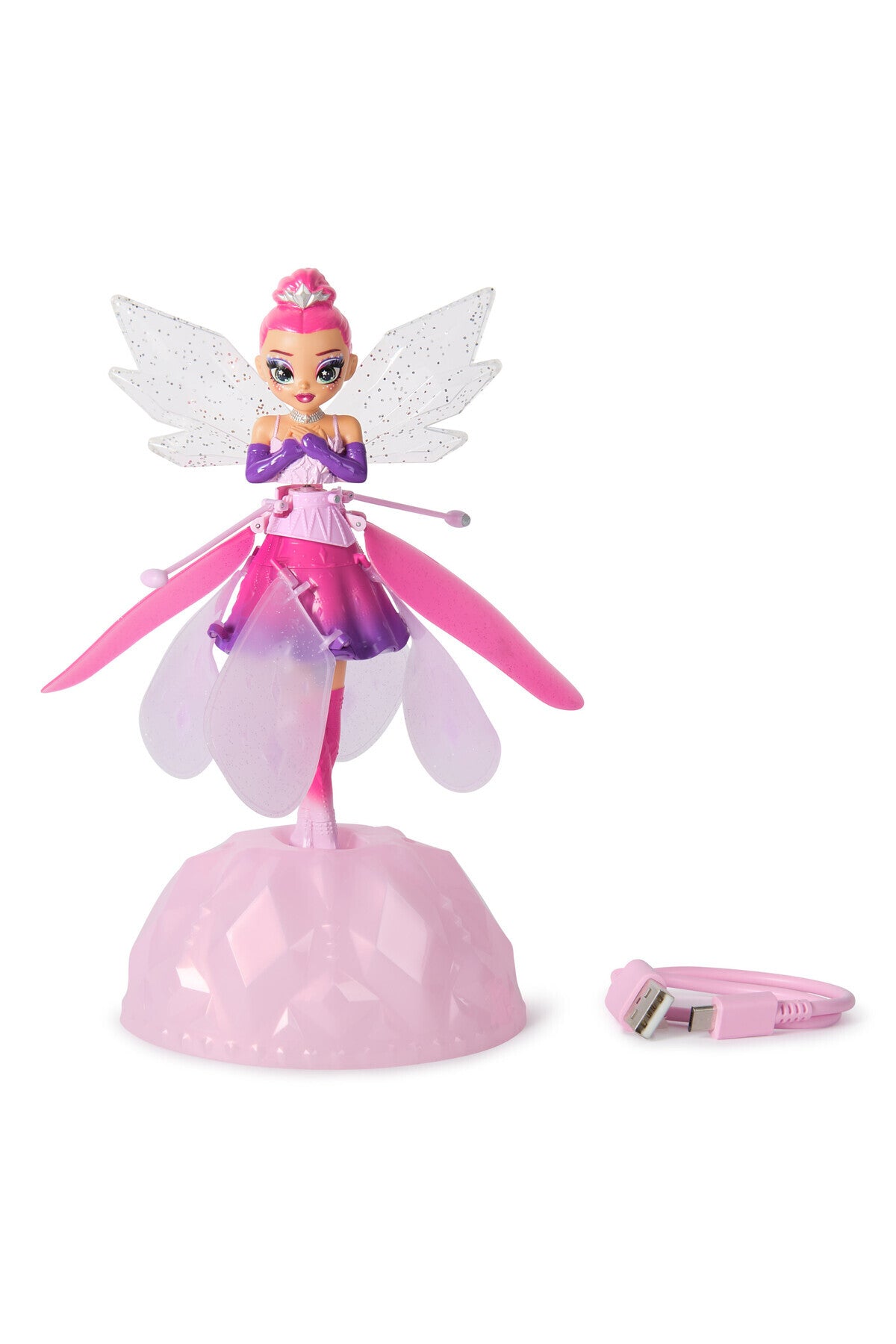 Crystal Flyers İnteraktif Sihirli Uçan Peri 15 cm