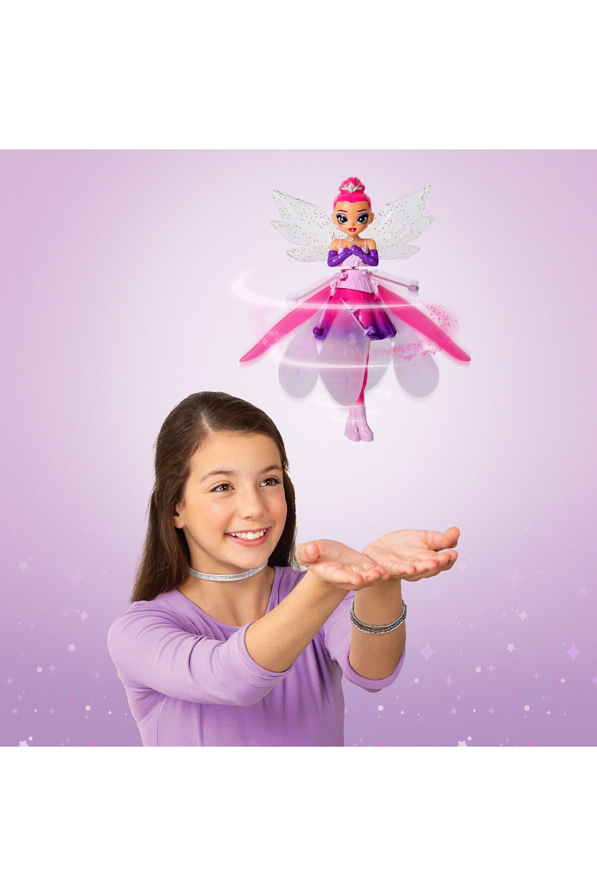 Crystal Flyers İnteraktif Sihirli Uçan Peri 15 cm
