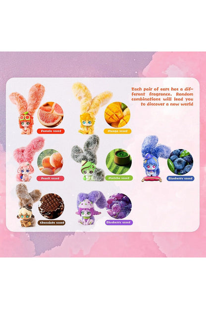 Cup Rabbits Sürpriz Peluş Fruit Milk Serisi