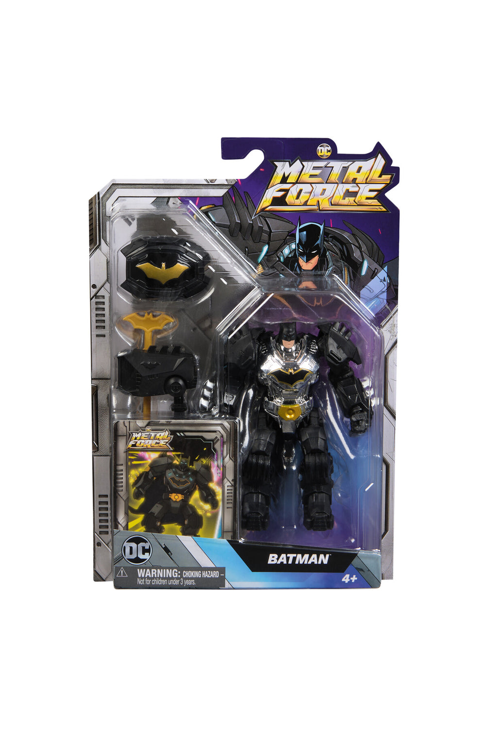 DC Comics Metal Force Batman Figürü