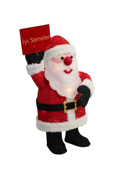 Dekoratif Ledli Noel Baba 65cm