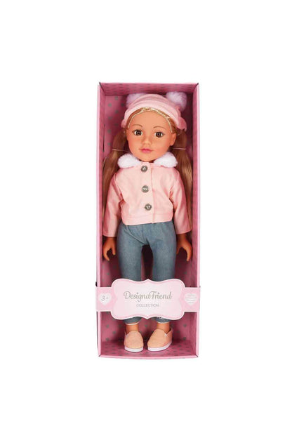 DesignaFriend Kış Kıyafetleri Giyen Bebek 47 cm