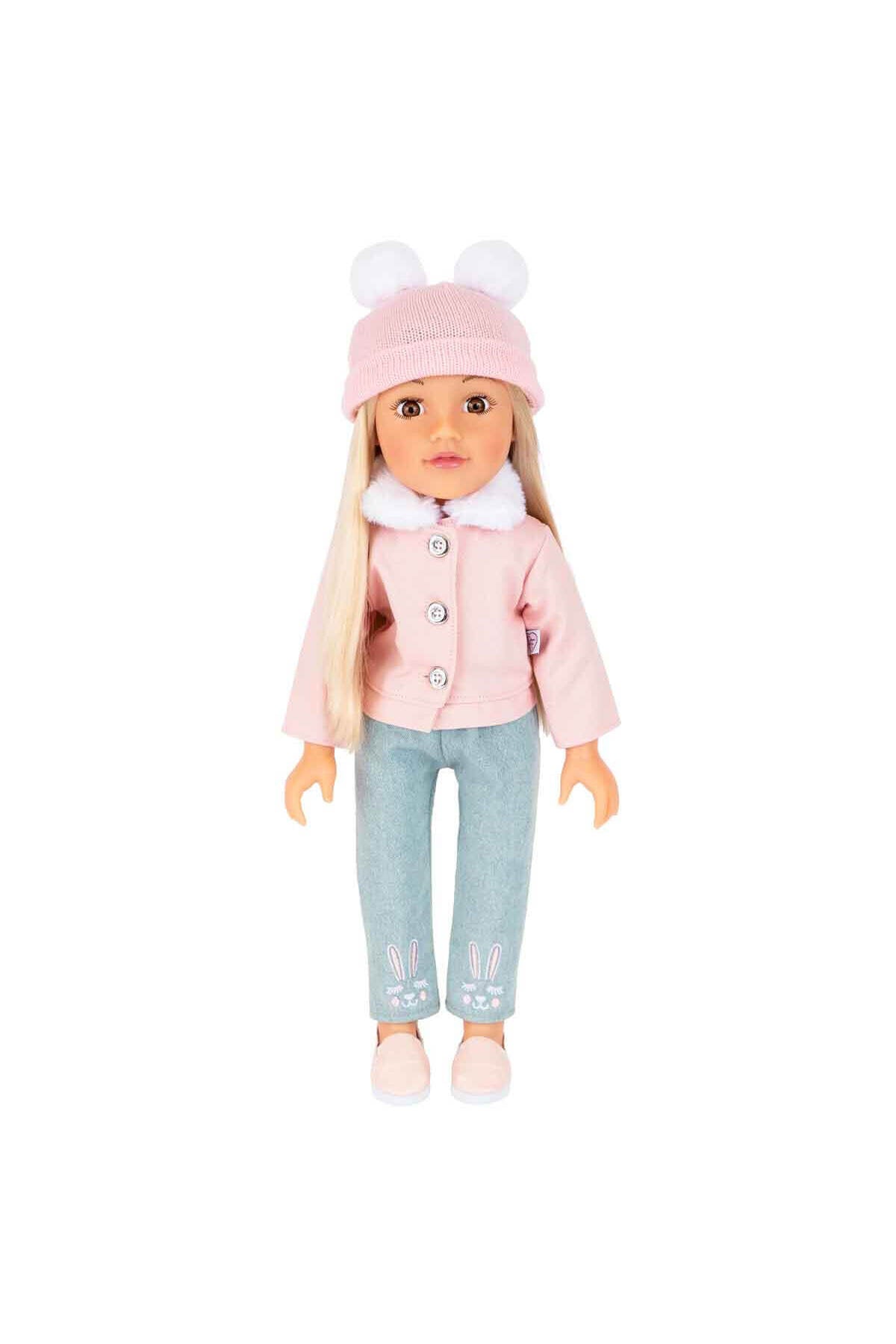 DesignaFriend Kış Kıyafetleri Giyen Bebek 47 cm