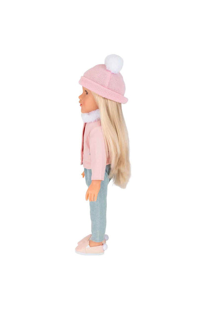 DesignaFriend Kış Kıyafetleri Giyen Bebek 47 cm