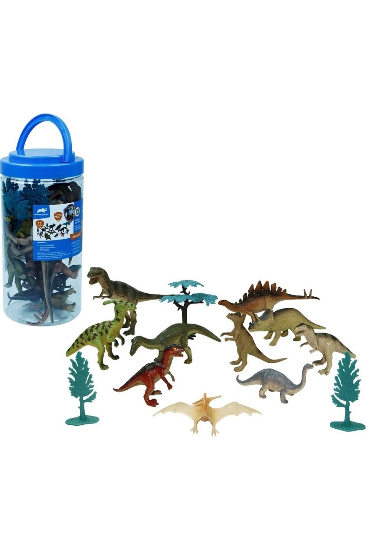 Dinozor Hayvan Seti 13 Parça 23 cm