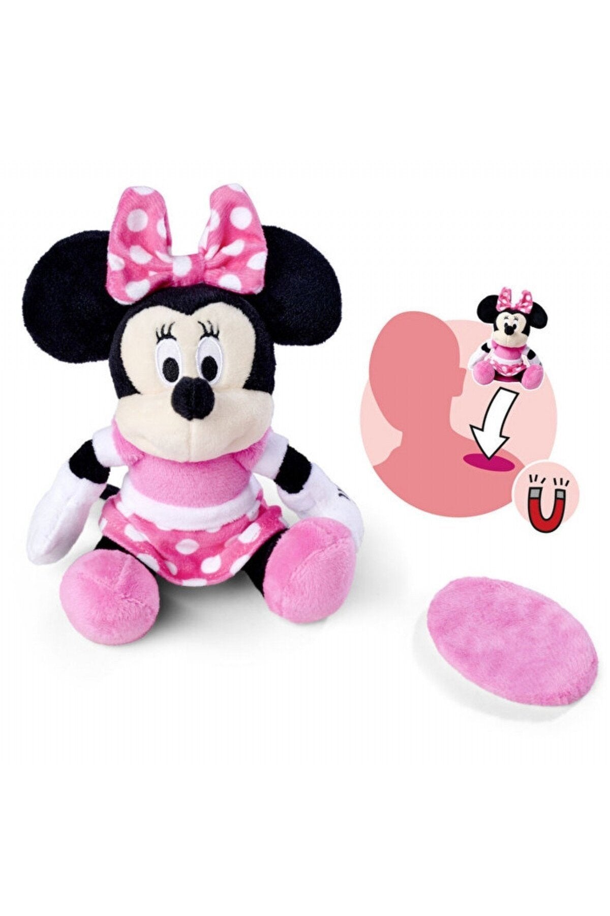 Disney Minnie Manyetik Peluş Figürü