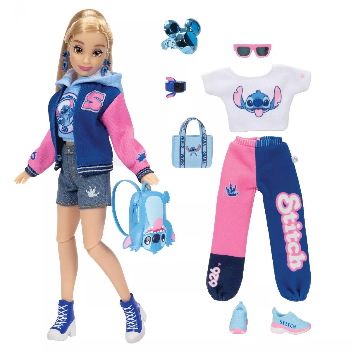 Disney Stitch Kolej Temalı LLy 4ever Bebek Seti