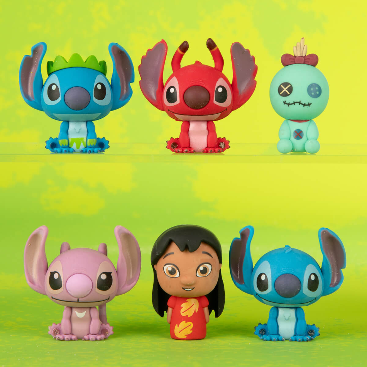 Disney Stitch Puzzle Silgi Sürpriz Paket 3 Boyutlu