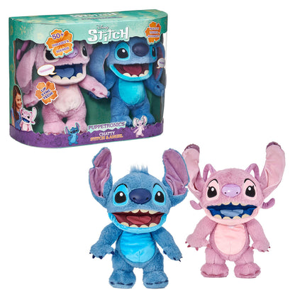 Disney Stitch ve Angel Elektronik Kukla 2li