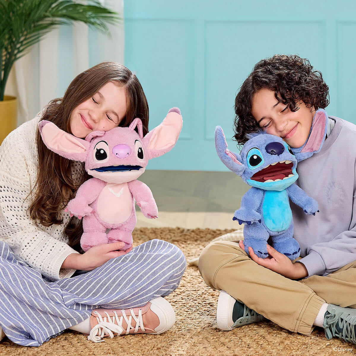 Disney Stitch ve Angel Elektronik Kukla 2li