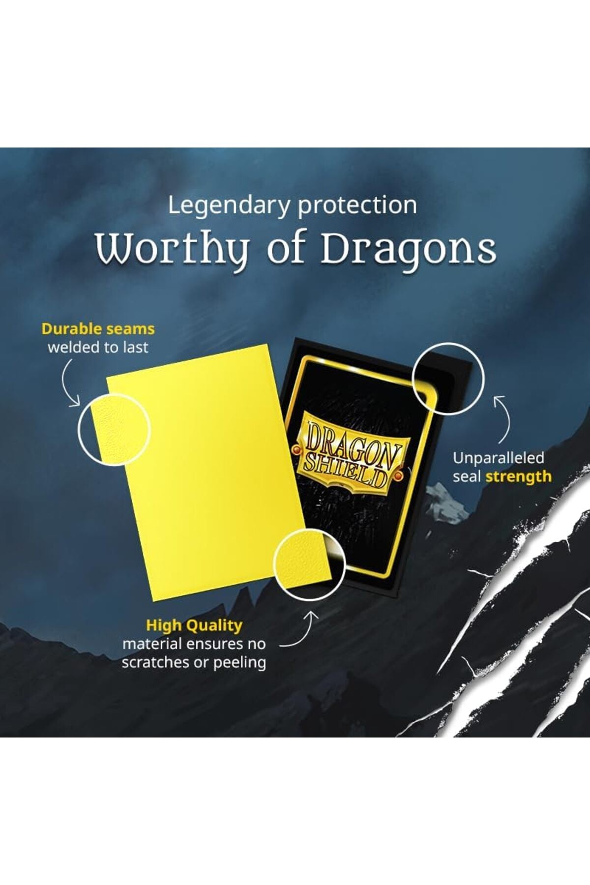 Dragon Shield Dual Kart Koruyucu Lightning 100lü