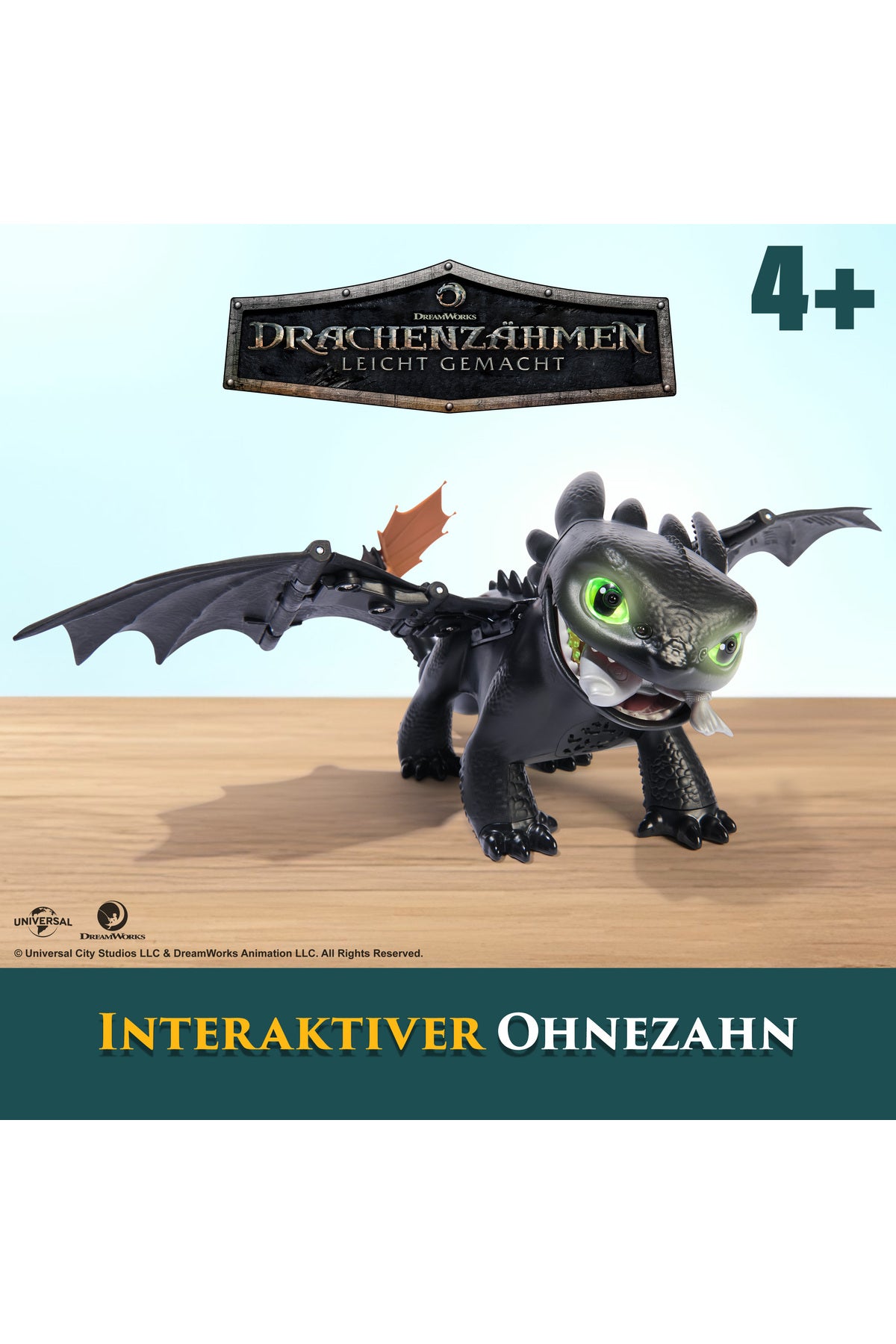 Dragons Dreamswork İnteraktif Toothles Figür