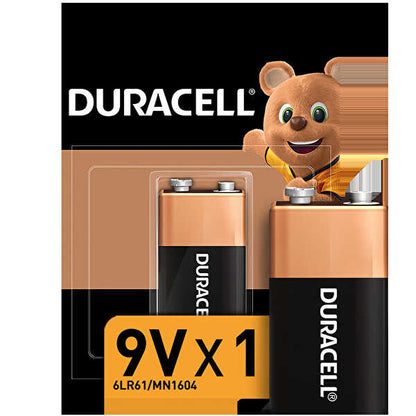 Duracell Basic 9 Volt Pil Tekli