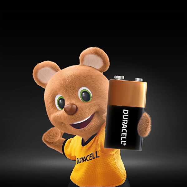 Duracell Basic 9 Volt Pil Tekli
