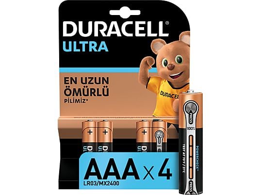 Duracell Basic İnce Kalem Pil Aaa 4lü