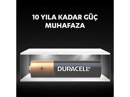 Duracell Basic İnce Kalem Pil Aaa 4lü