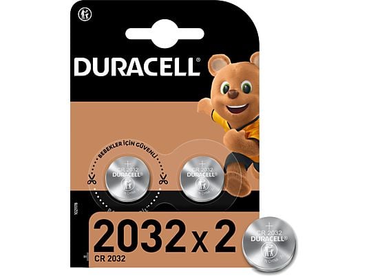 Duracell Düğme Pil 3 Volt Iris 2.0 2032 2li