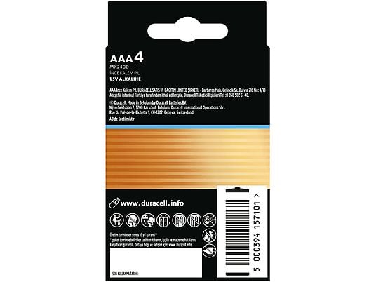 Duracell Optimum İnce Kalem Aaa 4lü