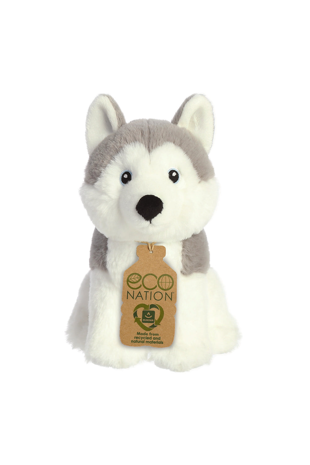 Eco Nation Husky Dog Peluş 20 cm