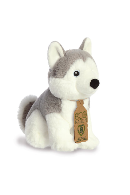 Eco Nation Husky Dog Peluş 20 cm