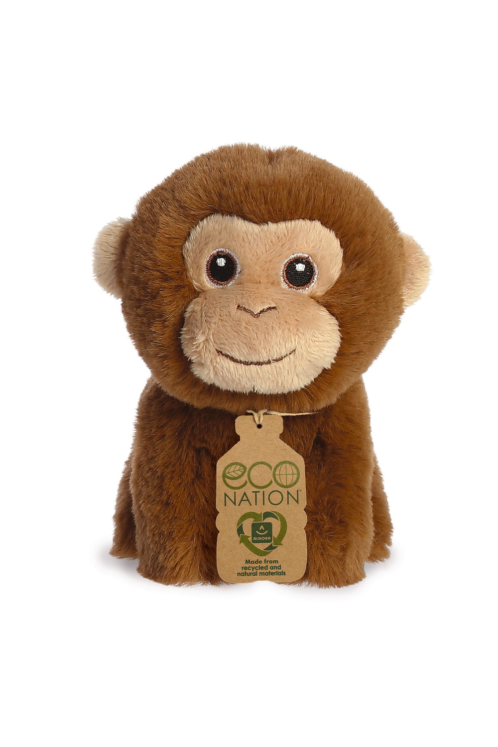 Eco Nation Mini Monkey Peluş 13 cm