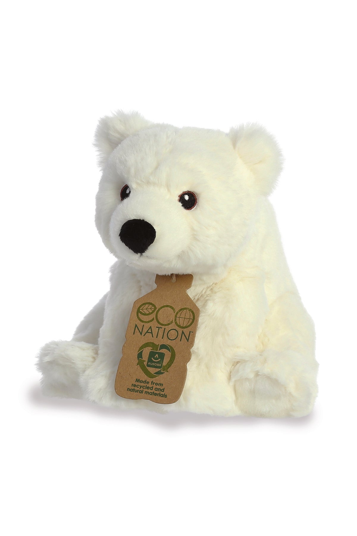 Eco Nation Polar Bear Peluş 24 cm