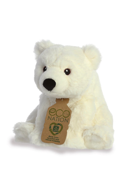 Eco Nation Polar Bear Peluş 24 cm