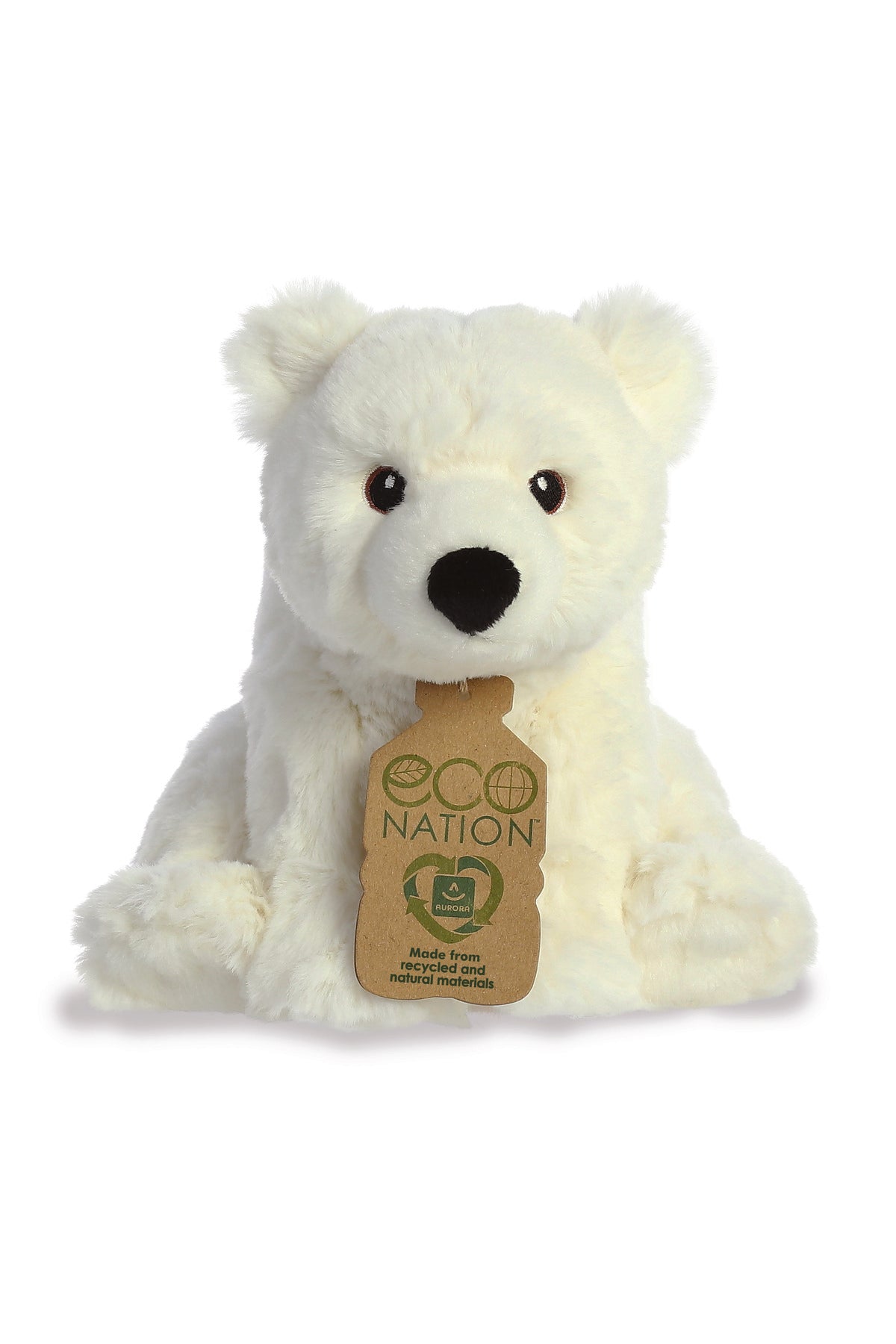 Eco Nation Polar Bear Peluş 24 cm
