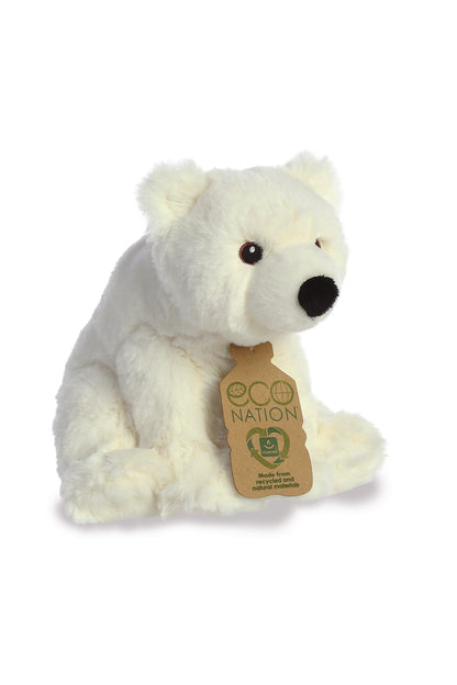 Eco Nation Polar Bear Peluş 24 cm