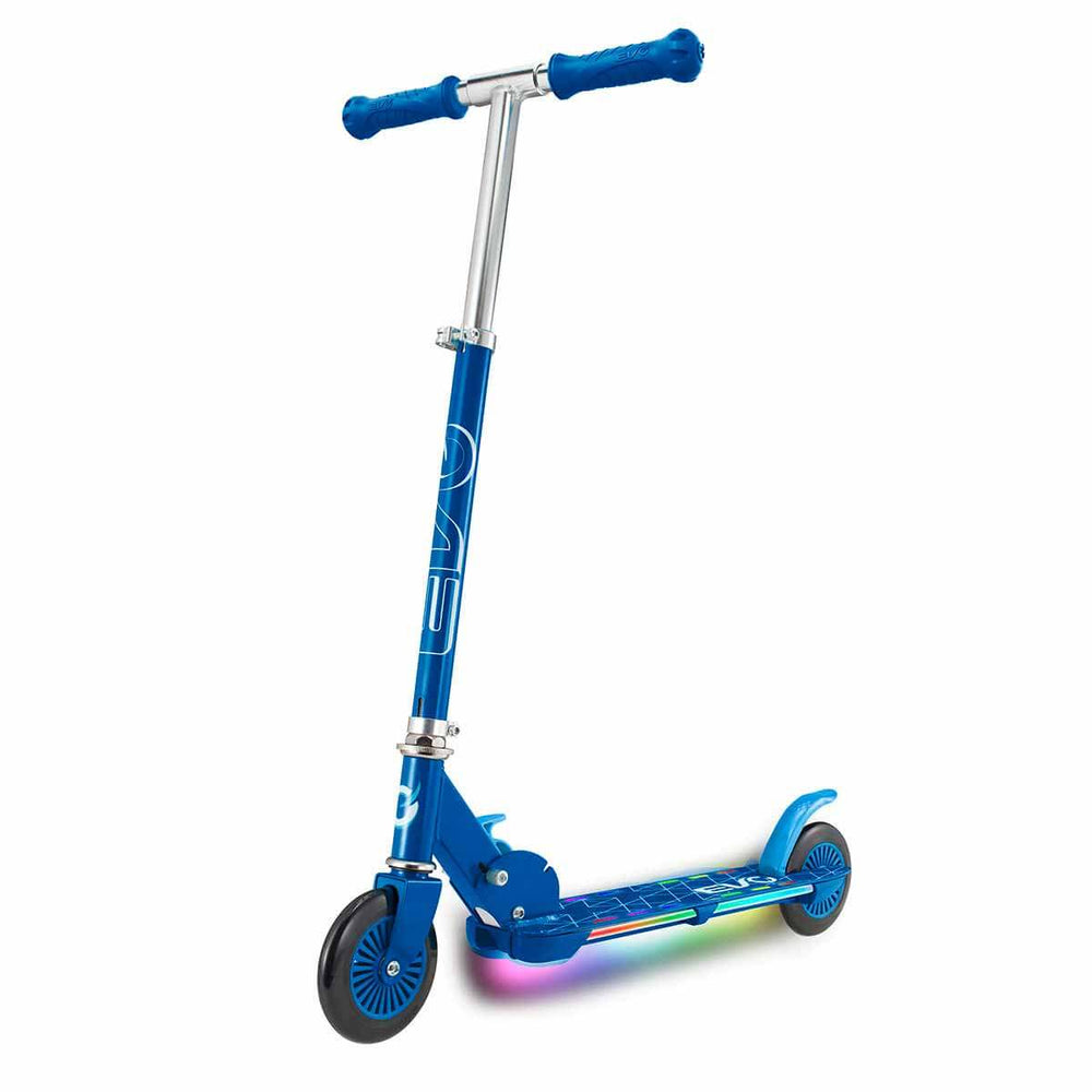 Evo 2T Flash Işıklı Scooter Mavi