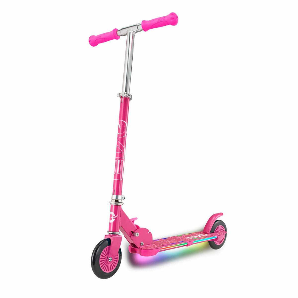 Evo 2T Flash Işıklı Scooter Pembe