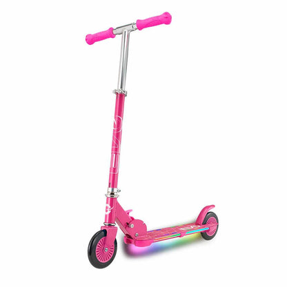 Evo 2T Flash Işıklı Scooter Pembe