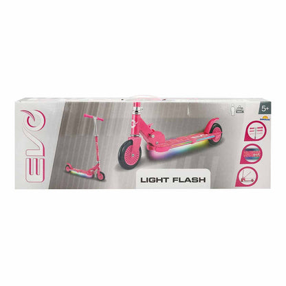 Evo 2T Flash Işıklı Scooter Pembe
