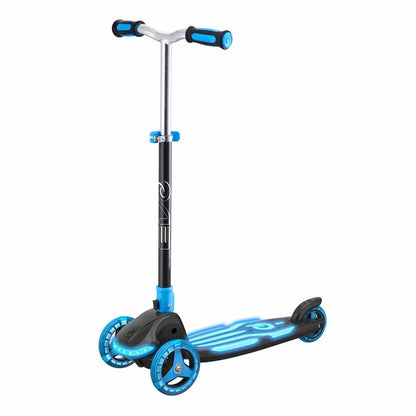 Evo Illuminate 3T Katlanabilir Işıklı Scooter Mavi