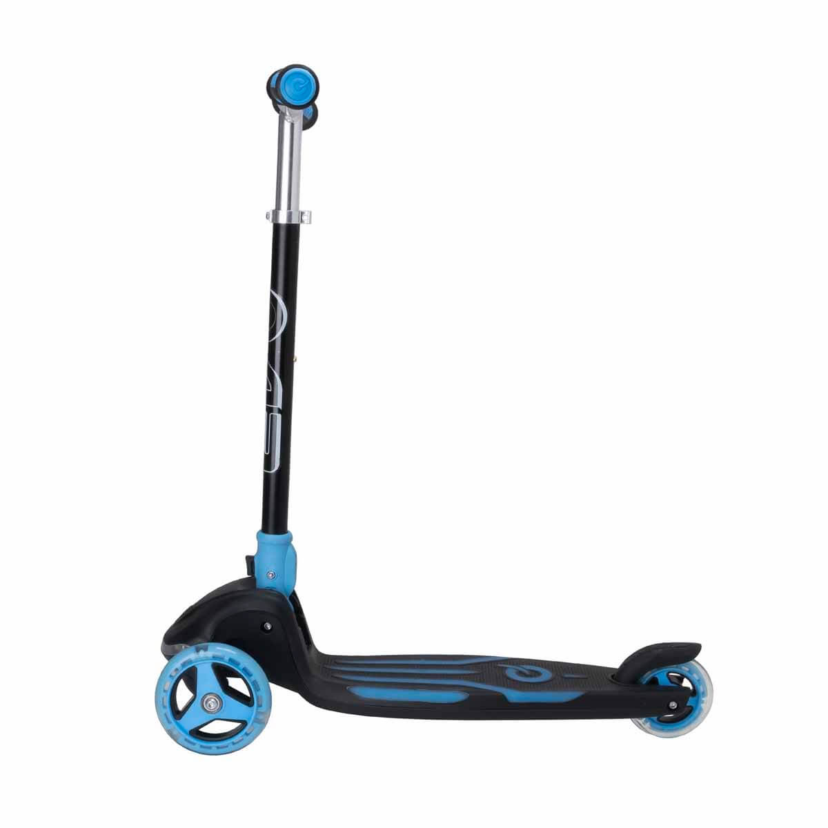 Evo Illuminate 3T Katlanabilir Işıklı Scooter Mavi