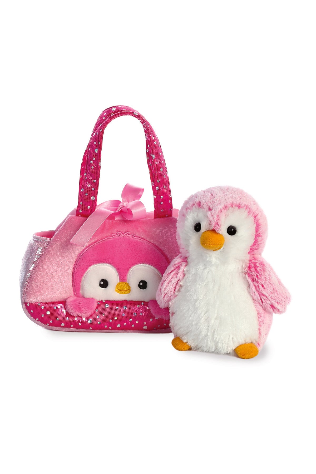 Fancy Pals Peek a Boo Penguin Pink Peluş 20 cm