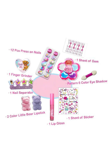 Fashion Cosmetics Seti Taşınabilir Kutulu