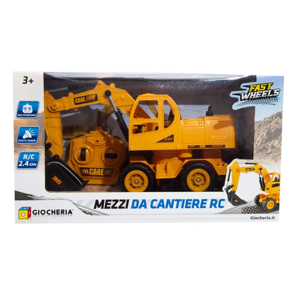 Fast Wheels Kazıyıcı Ekskavator