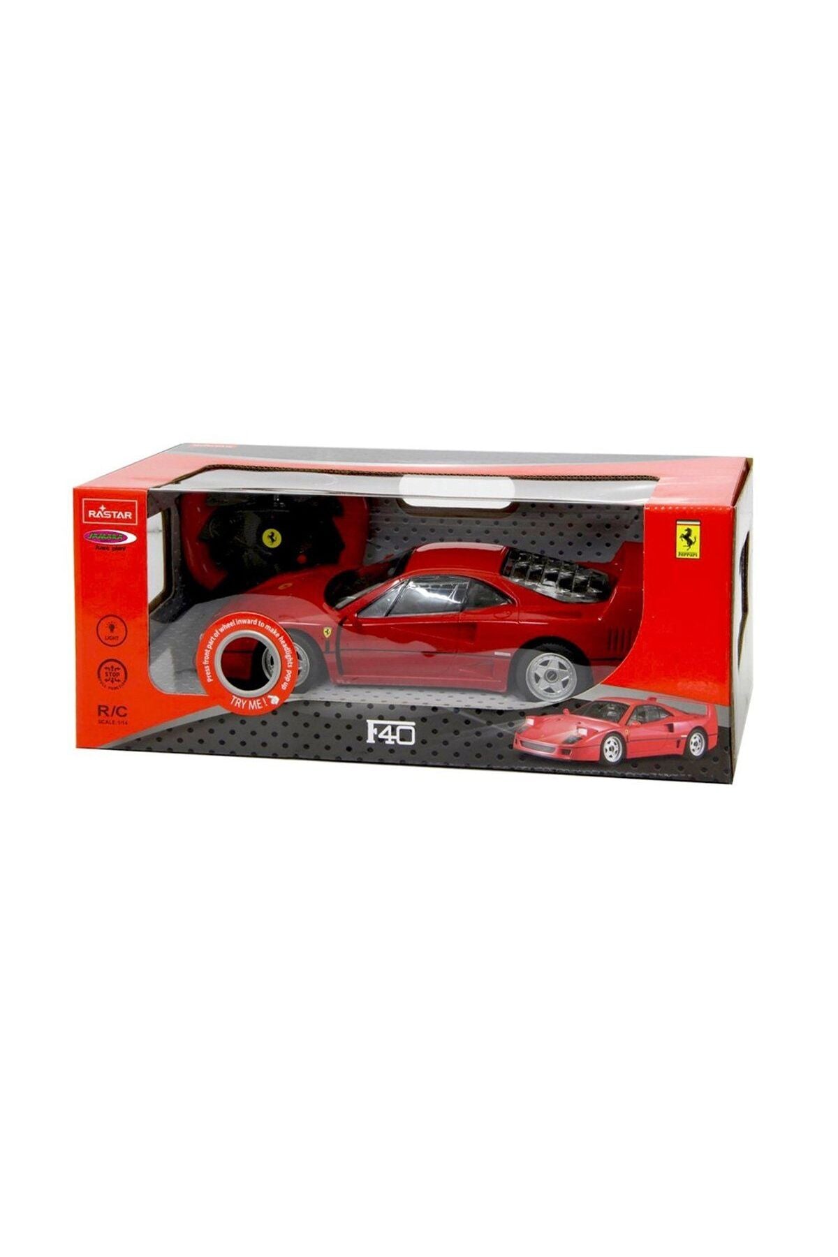 Ferrari F40 Uzaktan Kumandalı Işıklı Araba 1:14