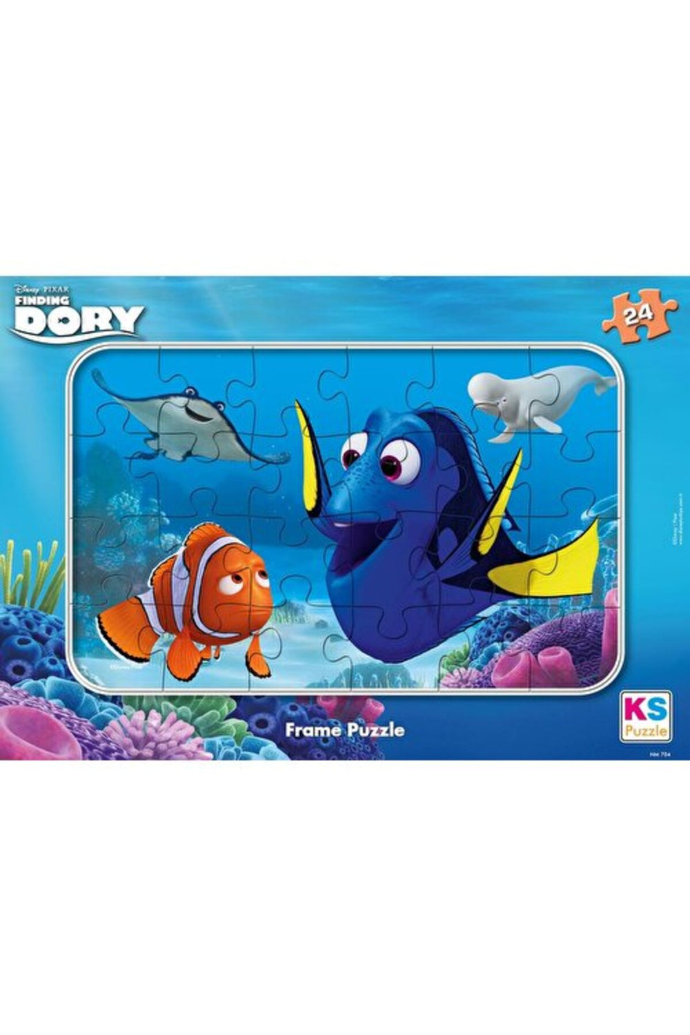 Finding Dory Frame Puzzle 24 Parça