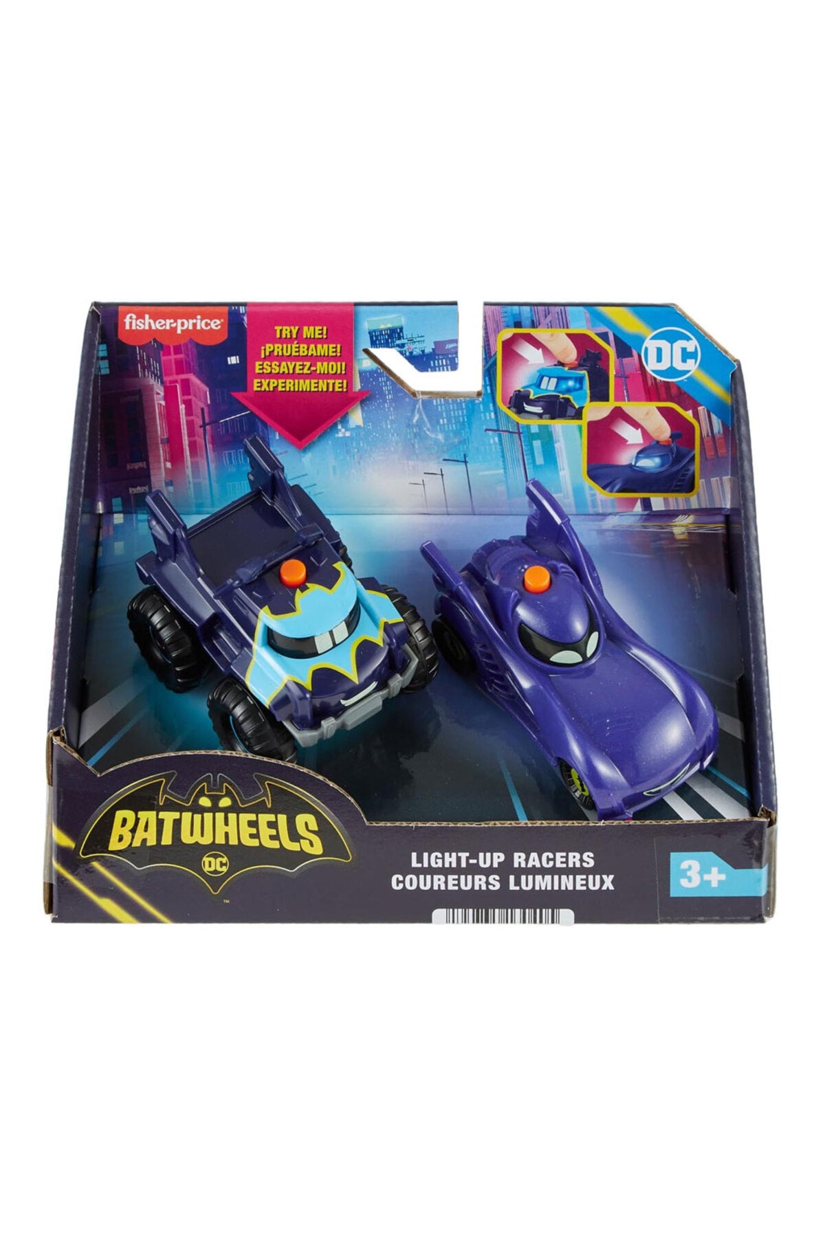 Fisher Price Batwheels Işıklı Yarışçılar