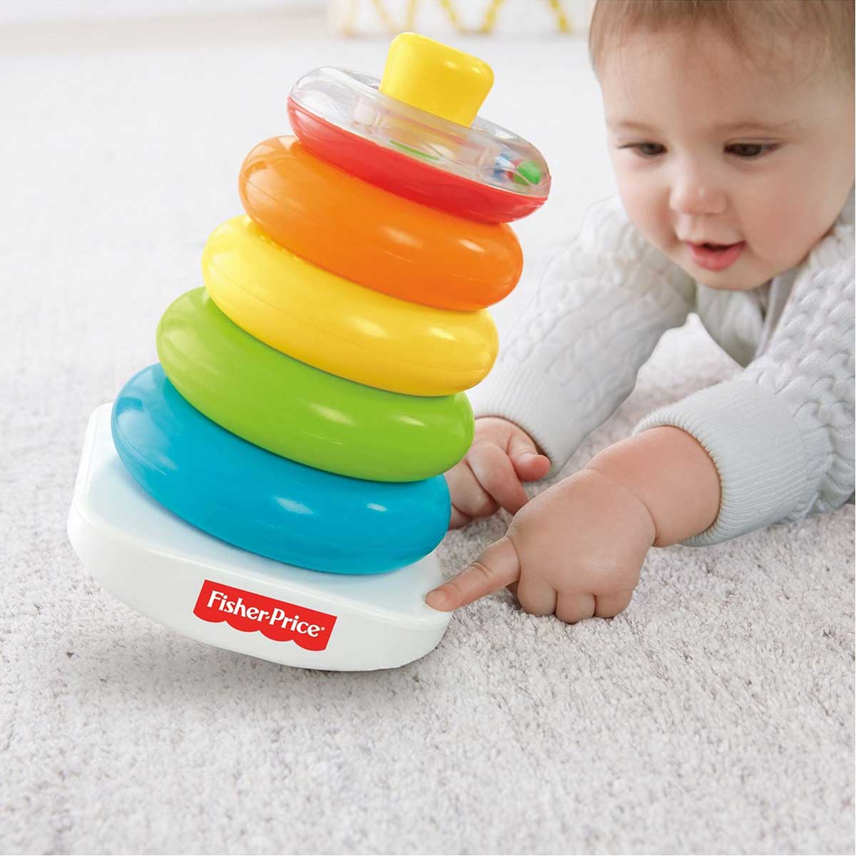 Fisher Price Doğa Dostu Renkli Halkalar