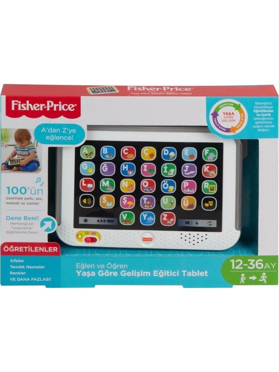 Fisher Price Eğlen ve Öğren Eğitici Tablet