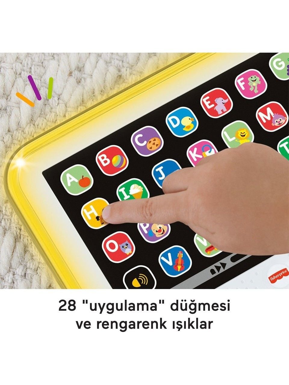 Fisher Price Eğlen ve Öğren Eğitici Tablet