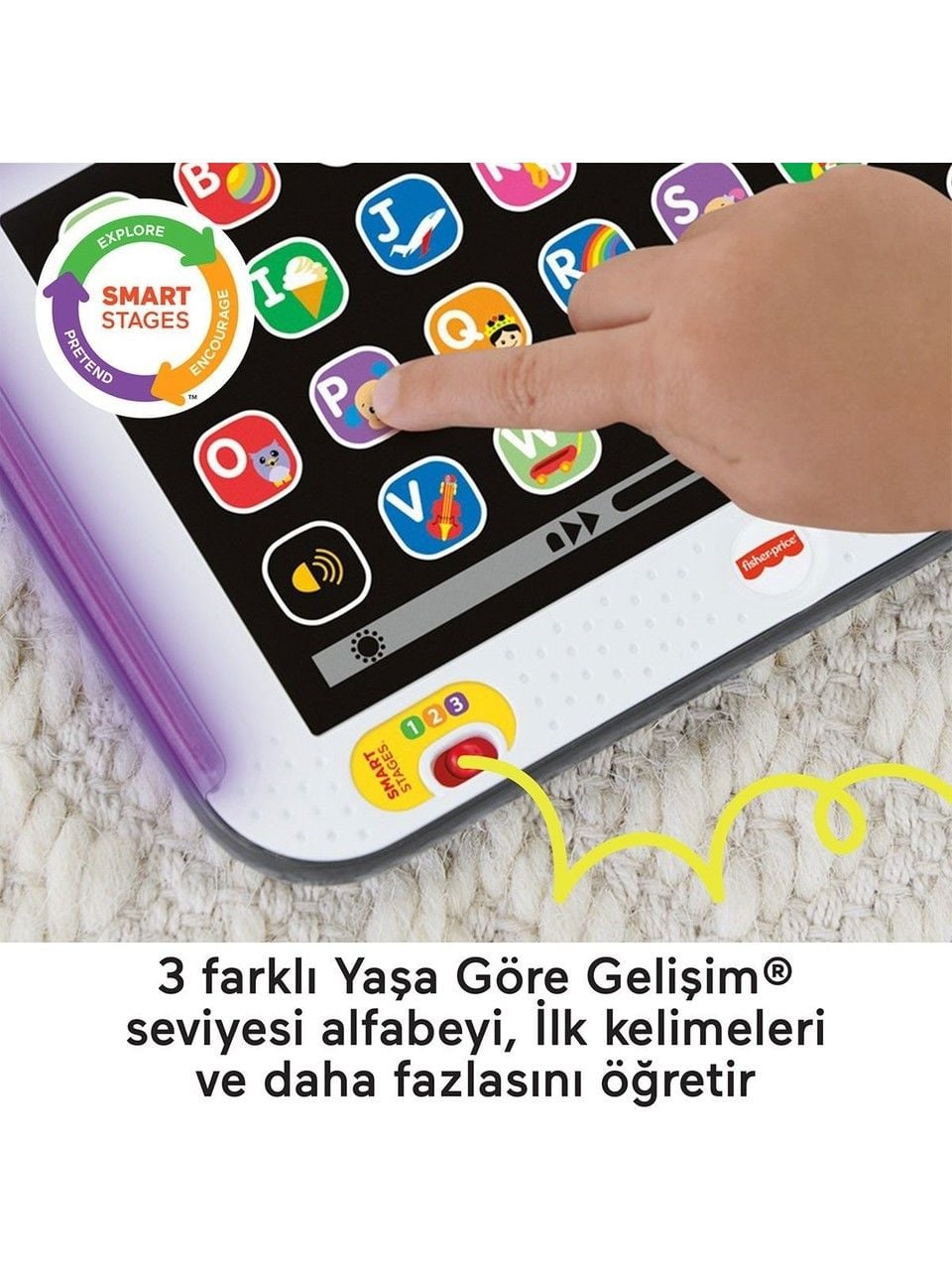 Fisher Price Eğlen ve Öğren Eğitici Tablet