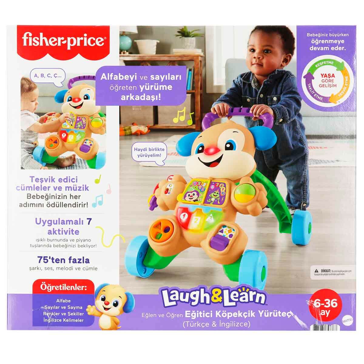 Fisher Price LnL Eğitici Köpekçik Yürüteç