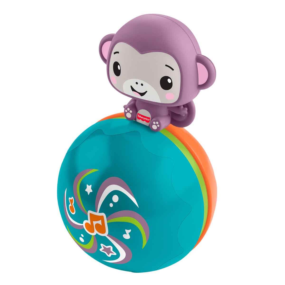 Fisher Price Müzikli Mor Maymun Emekleme Arkadaşı
